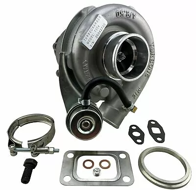 JDM T3/T4 Hybrid Turbo Charger .50 A/R .63 A/R Turbocharger Kit Upgrade 350HP+ • $242.22