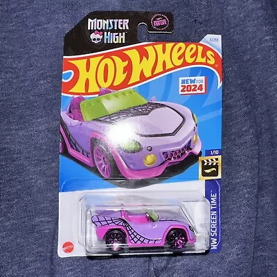 2024 Hot Wheels Monster High Ghoul Mobile Pink 1/10 3/250/HRY45/New Unopened • $9.99