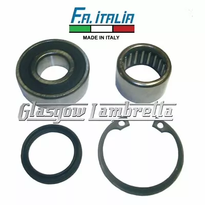 Vespa PX 200 / E Scooter FRONT HUB BEARING & SEALS REPAIR KIT 20mm By FA Italia • $16.91