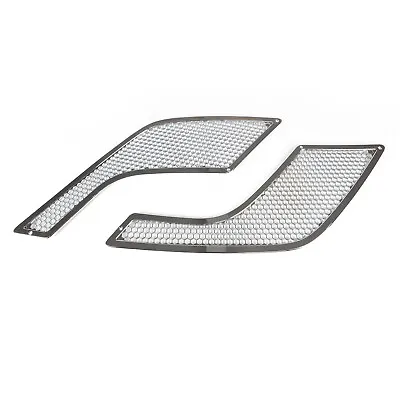 For Volvo VNL Grille Hood Mesh Outer Chrome Trim Air Intake Left & Right Side • $53.99