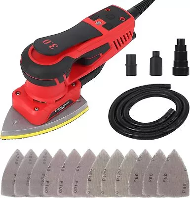 Electric Random Orbital Sander 350W Brushless Motor Mouse Sander Variable Speed • $126.99