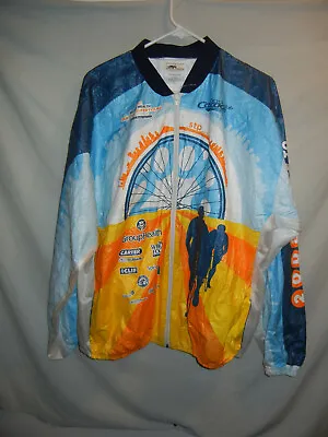 $14.99 • Buy VTG 2008 STP Tyvek Cycling Jacket XXL Race Finisher Seattle Portland Bicycle
