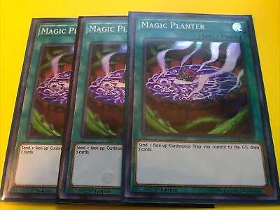 Yu-Gi-Oh! TCG Magic Planter Shadows In Valhalla SHVA-EN055 1st Edition Super X3 • $1.25