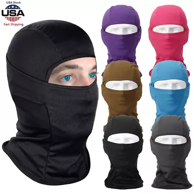 Balaclava Ski Full Face Mask UV Protection Men Women Outdoor Motorcycle Sun Hood • $20.99