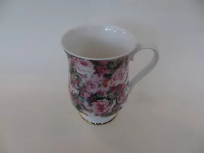 £8.99 • Buy Past Times Fine Bone China Mug  Rose Chintz Pink  Excellent.
