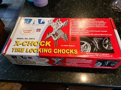 [Bal] X-CHOCK Tire Locking Chocks (5th Wheel Stabilizer) ~ Model# 28012 • $50