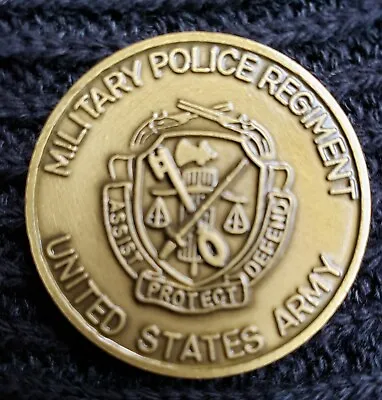 MP REGIMENTAL COIN  -      Challenge Coin  MILITARY POLICE • $13.75