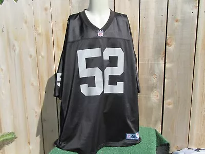 Pro Line NFL Players Oakland Raiders Khalil Mack #52 Black Jersey Size 3XL • $40