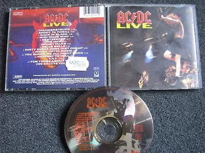 AC/DC-Live CD-1992 Germany-Albert-7567 92215 2 • £10.35