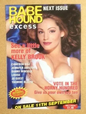 KELLY BROOK Original Vintage  Babe Hound  Magazine Advert / Poster  • £9