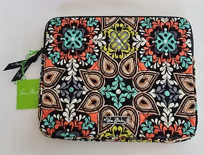 Vera Bradley Sierra Tablet EReader Sleeve 10.25x8.25 Padded Zippered Pouch N40 • $13.98