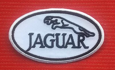 Classic British Sports Car Jaguar E-Type F Jag Logo Badge Iron Sew On Patch • £3.99