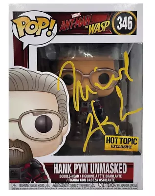 Michael Douglas Signed Funko 346 Hank Pym Ant-Man Autograph Beckett Witness • $900