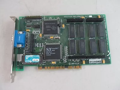 Diamond Stealth 64 Video VRAM S3 Vision968 PCI Video Card Vintage PC • $38.99