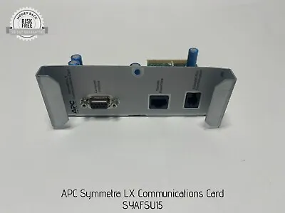 APC Symmetra LX Communications Card 885-1819A/2 SYAFSU15 • $64.95
