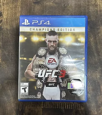 EA Sports UFC 3 - Sony PlayStation 4 • $8