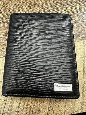 Salvatore Ferragamo Black Leather Wallet • $49.99