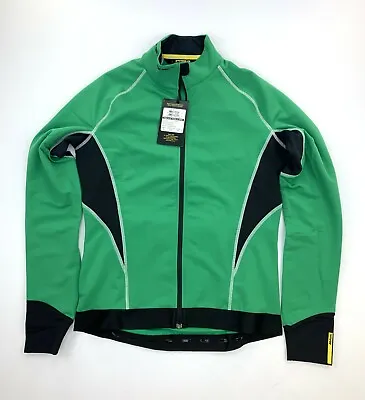 Mavic Cosmic Elite Thermo LS Jersey Green Size Men's Medium New • $80