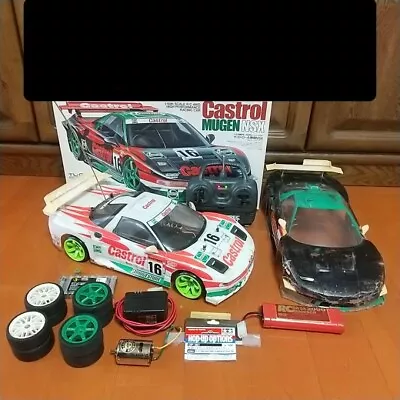 Tamiya 1/10 Rc Raybrig Honda Castrol Tl-01 Drift Grip Full Set 4Wd Vintage Rare • $256.58