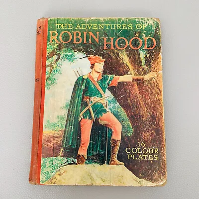 £99.99 • Buy 1938 THE ADVENTURES OF ROBIN HOOD Ward Lock & Co Ltd Rare Antique Childrens Book