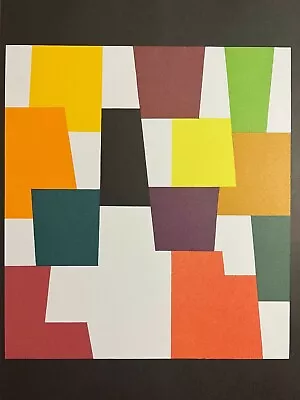 $99 • Buy Yaacov Agam Original Lithograph   Composition I 