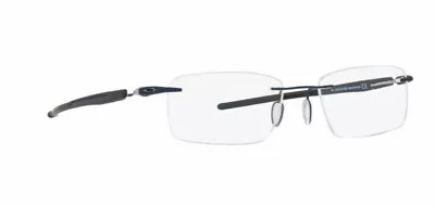 NEW Oakley GAUGE 3.1 OX5126-0352 52mm Matte Midnight Rimless Titanium Eyeglasses • $149.90