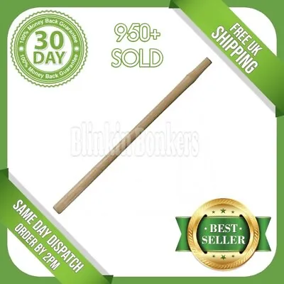 £8.49 • Buy 34  Sledge Hammer Handle Solid Wood Wooden Universal Heavy Duty Long Spare Shaft