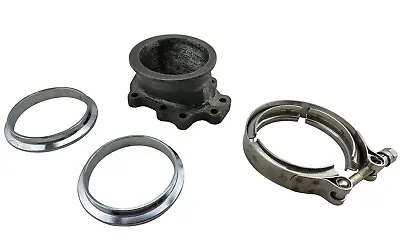 T25 T28 GT25 GT28 5 Bolt To 3  76mm V-Band Clamp Flange Turbo Down Pipe Adapter • $89.95