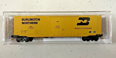 Micro-Trains N Scale Burlington Northern 50' Std Box Car 038 00 162 • $12.99