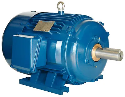 North American 5 Hp 184T Electric Motor 1800 Rpm 3 Phase Tefc  PE184T-5-4 • $689.70