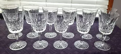 $300 • Buy Waterford Crystal Lismore 6-7/8” Water Goblets SET OF 11