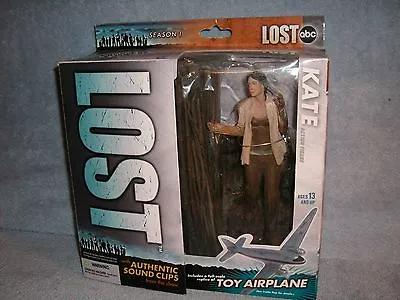 KATE Lost McFarlane 6  Figure Sound Clips With Base And Replica Plane MISB 2006 • $80