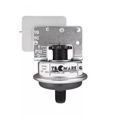 Hot Tub Basics | Pressure Switch Tecmark 25A 1/8 Mpt SPNO Vita Spa 411015 • $36.49