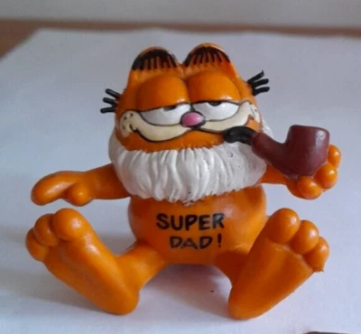 £3 • Buy Garfield Plastic Figure - Super Dad  1981- Bully West Germany