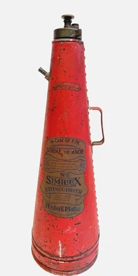 £55 • Buy Mather & Platt Ltd  Vintage Fire Extinguisher Pump Action Film Prop Retro #W2
