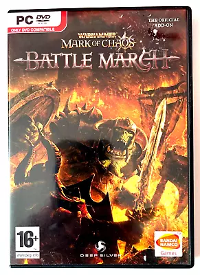 Warhammer : Mark Of Chaos : Battle March : PC DVD ROM : Expansion Pack • £0.01