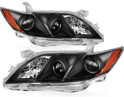 Headlights Assembly Fits Toyota Camry 2007-2009 Pair Replacement Left+Right Side • $75.99