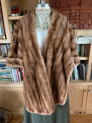 Vintage Women's Mink Fur Stole/Wrap/Cape Good Condition  • $75