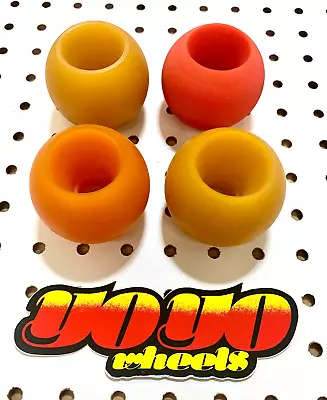 G&S Yoyo Rollerball Skateboard Wheels NOS Vintage Mixed Color Set With Grooves • $380