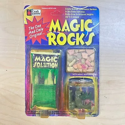 Magic Rocks With Mermaid Craft House 1997 • $12.99