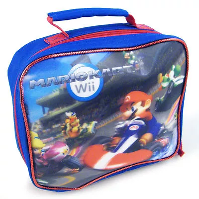 Lunch Bag Insulated Nintendo Wii Mariokart Wii Racing Mario Bros NEW • $9.95