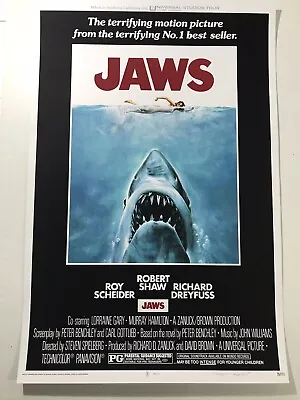 Jaws Roger Kastel Signed Mondo Print Movie Poster Shark Not One Sheet • $4999