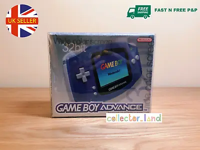 1 X Box Protector For Game Boy Advance Console STRONG 0.5mm Plastic Display Case • £5.45