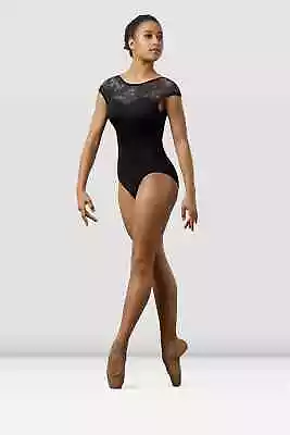 £42 • Buy Mirella By Bloch Ladies Watercolour Mesh Cap Sleeve Leotard M5098LM Black