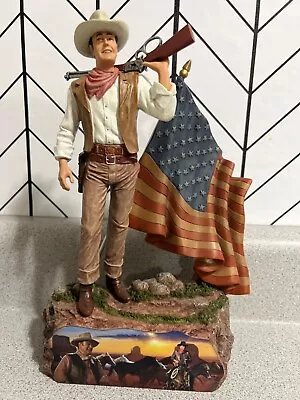  Home Of The Brave  John Wayne: American Hero Sculpture Collection NIB W/ COA • $140