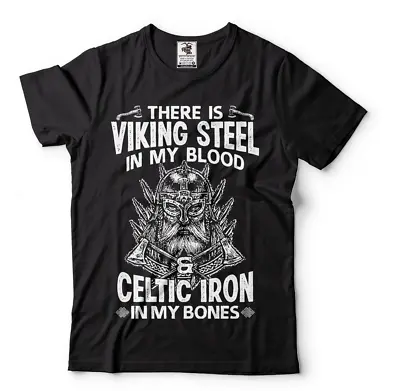 Viking T-shirt Viking Warrior T-shirts Cool Vikings Slogan Shirt Viking T-shirts • $19.99