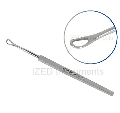 Ear Cleaning Wax Removal Ear Pick Loop Medical Earwax Cleaner Surgical Curette • $8.43