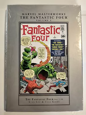 The Fantastic Four Marvel Masterworks Volume 1 SEALED Hardcover (2014 Marvel) • $19.53