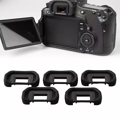 5X Rubber Eye Cup For Canon EOS 5D Mark II 6D 80D 70D 60D 50D 40D 30D 5D Duable • $19.77