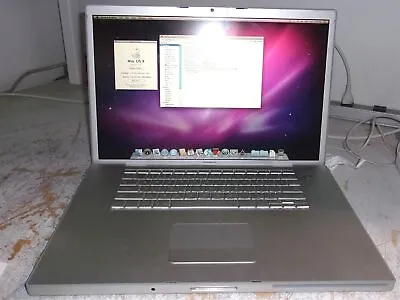 Apple MacBook Pro 17  A1212 Laptop Intel Core 2 Duo 2.33GHz 3GB Ram 200GB HDD OS • $220